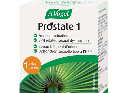 A.Vogel - Prostate 1 - One A Day Organic Saw Palmetto Supplement | 30 Capsules