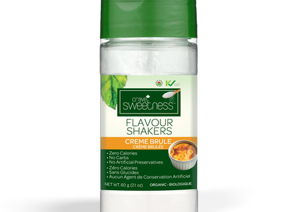 Crave Stevia - Flavour Shakers, Crème Brulee | 60 g
