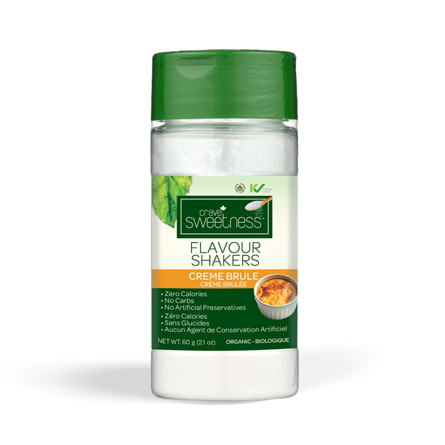Crave Stevia - Flavour Shakers, Crème Brulee | 60 g