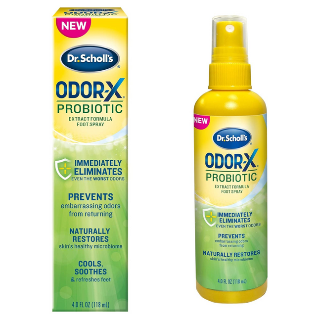 Dr Scholl s Odour X Probiotic Foot Spray 118ml
