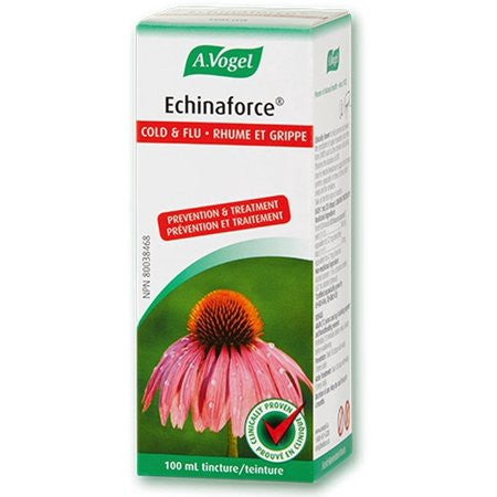 A.Vogel - Echinaforce - Cold & Flu - Homeopathic Prevention & Treatment Tincture | 100 mL