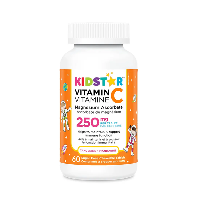 KidStar Nutrients - Vitamin C 250mg Chewable | 60 Tablets