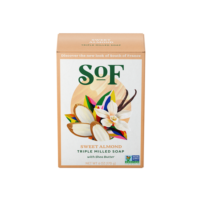 South Of France - Natural Soap, Almond | 170 g