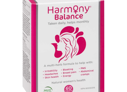 Harmony - Balance Formule multi-herbes | 60 comprimés