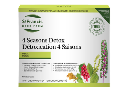 St. Francis - 4 Seasons Detox Kit | 1 Kit