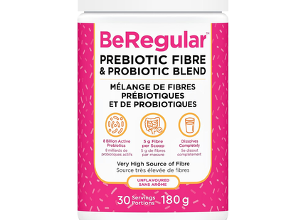 FIBRES RÉGULIÈRES + PROBIOTIQUES