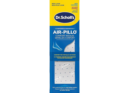 Dr. Scholl's - Semelles intérieures Air Pillo Comfort - Unisexe | 1 paire