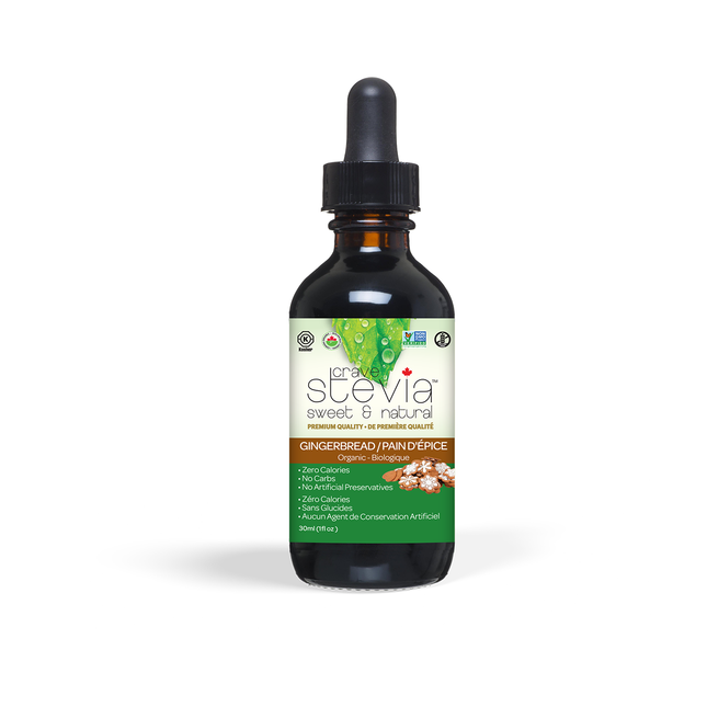 Crave Stevia - Gingerbread Liquid Stevia | 30 mL