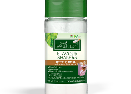 Crave Stevia - Flavour Shakers, Kettle Corn | 60 g
