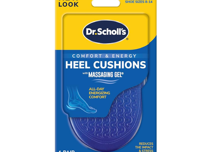 Dr.Scholl's - Coussinets de talon confortables avec gel massant - Hommes 8-13 | 1 paire