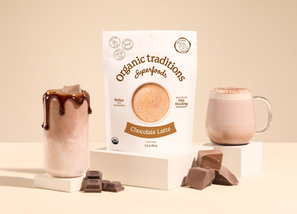 Traditions Bio - Chocolat Latte aux Probiotiques | 150 g