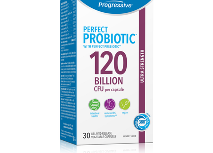 Progressive - Probiotique Parfait 120 Milliards | 30 Capsules