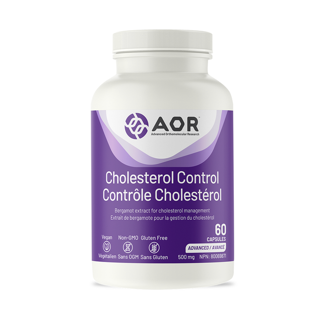 AOR - Cholesterol Control 500 mg | 60 Capsules