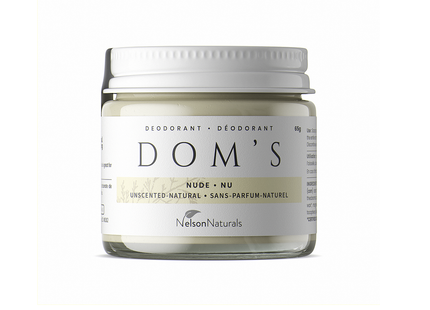 Dom's Naturals - Déodorant Nude sans parfum 65 ml