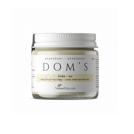 Dom's Naturals - Déodorant Nude sans parfum 65 ml