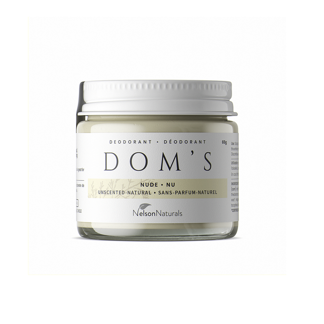 Dom's Naturals - Déodorant Nude sans parfum 65 ml