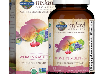 Garden of Life - MyKind Women's Multi 40+ | 60 Vegan Tablets