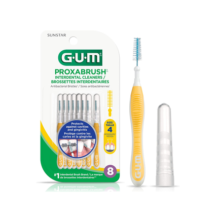GUM - Proxabrush Interdental Cleaners - Moderate | 8 Picks