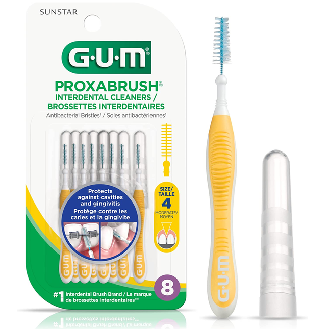 GUM - Proxabrush Interdental Cleaners - Moderate | 8 pack