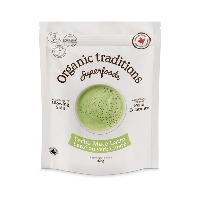 Organic Traditions - Yerba Mate Mint Latte | 150 g