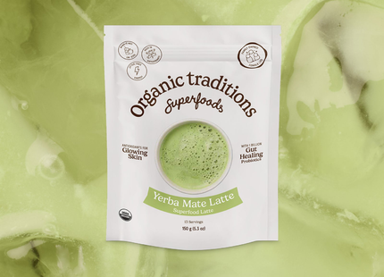 Organic Traditions - Latte à la menthe et au maté | 150 g