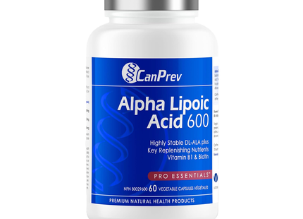 CanPrev - Alpha Lipoic Acid 600 mg | 60 Capsules