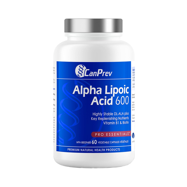 CanPrev - Alpha Lipoic Acid 600 mg | 60 Capsules