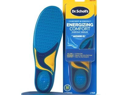 Dr. Scholl's  - Comfort & Energy Insoles with Massaging Gel 3/4 Fit - Women 6-10 | 1 Pair