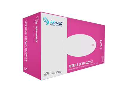 PRIMED - Nitrile Purple Gloves - Small | 200 Gloves – White Cross E-Store