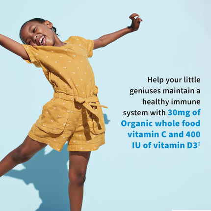 Garden of Life - Dr. Formulated Organic Kids+ Stable à température ambiante, Baies et Cerise | 30 unités