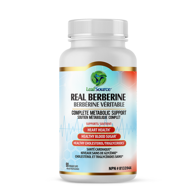 Leaf Source - Real Berberine | 90 Capsules