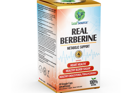 Leaf Source - Real Berberine | 90 Capsules