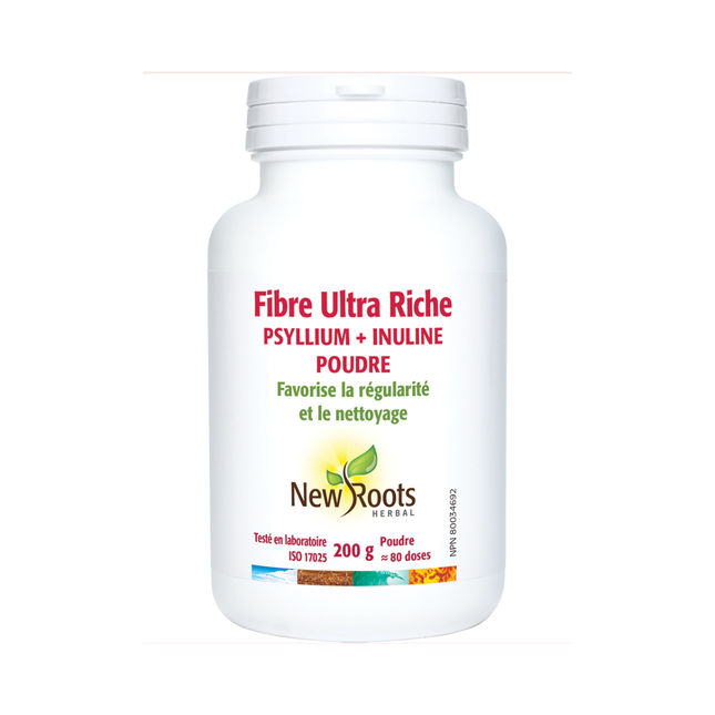 New Roots - Fiber Ultra Rich Psyllium + Inulin | 200 g