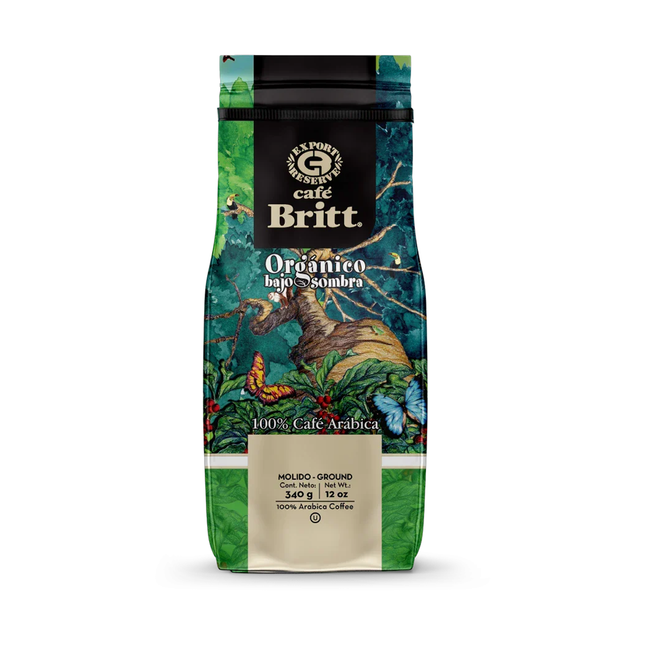 Cafe Britt - Costa Rican Organic Ground Coffee | 340 g