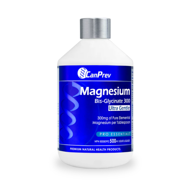 CanPrev - Magnesium Bis. Glycinate 300 Ultra Gentle Liquid | 500 ml