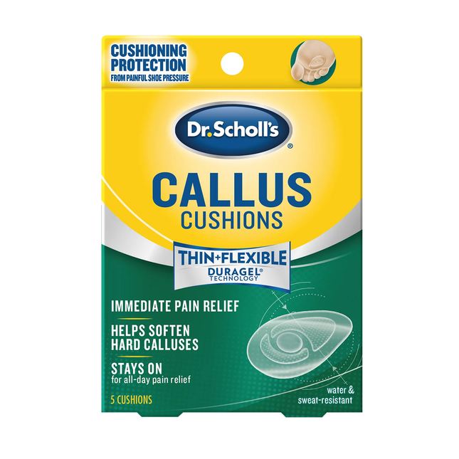 Dr. Scholl's - Coussins pour callosités | 5 coussins