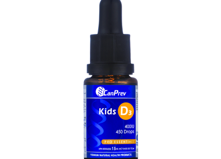 CanPrev - D3 Drops Kids 400IU | 15 mL