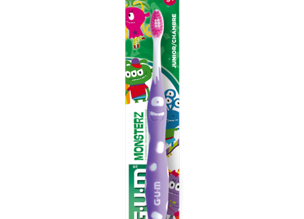 GUM - Monsterz Junior Toothbrush - Soft | 1 Junior Toothbrush