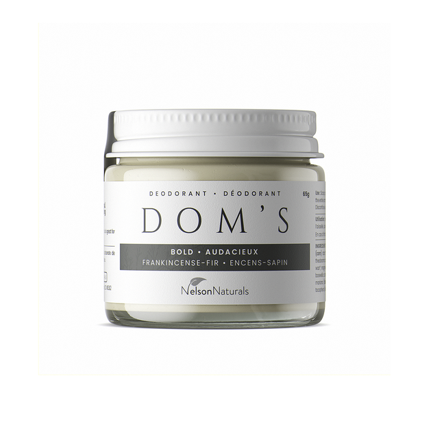 Dom's Naturals - Déodorant à l'encens Bold | 65 ml