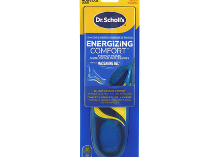 Dr. Scholl's - Women's Energizing Comfort Massaging Gel Insoles 6-10 | 1 Pair