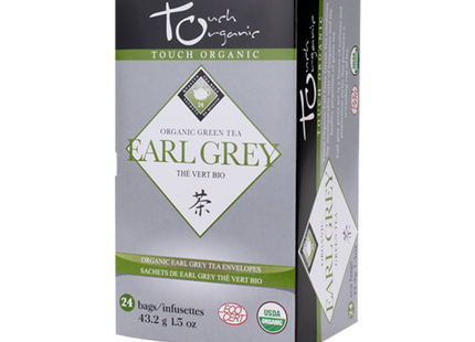 Touch Organic - Organic Earl Grey Green Tea | 24 Bags