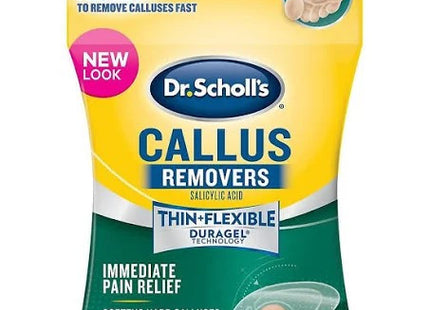 Dr. Scholl's - Callus Removers - Salicylic Acid Treatment for Calluses - Water & Sweat Resistant | 8 Medicated Discs / 6 Cushions