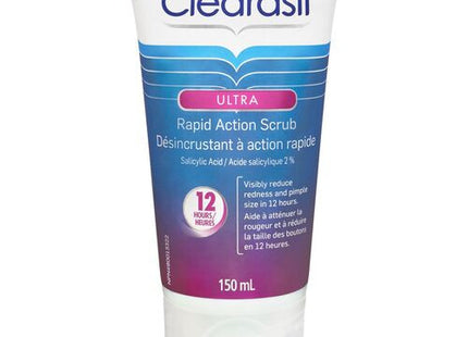 Clearasil - Ultra - Rapid Action Scrub - Salicylic Acid 2% | 150 mL