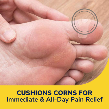 Dr. Sholl's - Corn Cushions Immediate & All-Day Pain Relief | 6 Cushions