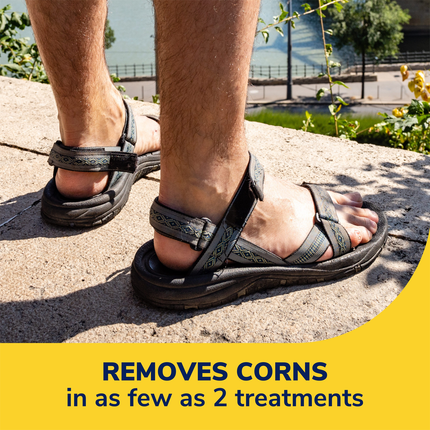 Dr. Scholl's - Seal + Heal Corn Removers | 6 Medicated Discs + 6 Cushions