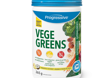 Progressive - VegeGreens Medley - Pineapple Coconut | 265 g