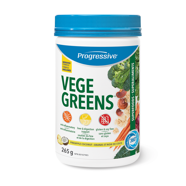 Progressive - VegeGreens Medley - Pineapple Coconut | 265 g