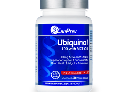 CanPrev - Ubiquinol 100 mg | 60 Soft gels