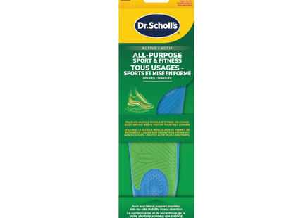 Dr. Scholl's - Athletic Sport Series Massaging Gel Advanced, Women 6-10 | 1 Pair