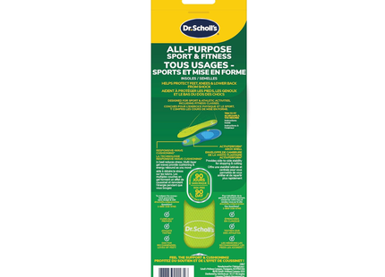 Dr. Scholl's - Athletic Sport Series Massaging Gel Advanced, Women 6-10 | 1 Pair